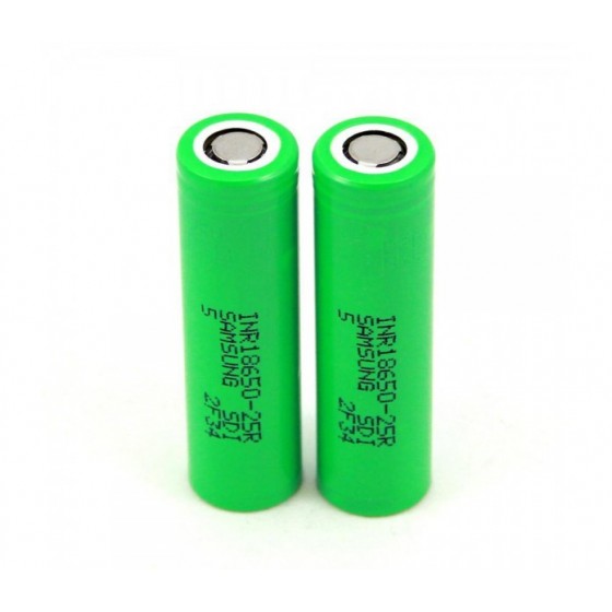 ACCU INR 18650 2500 mAh 35A SAMSUNG (PACK DE 2)