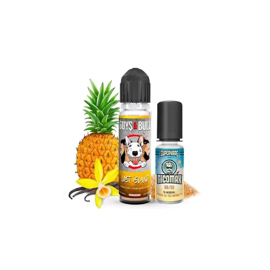 Lost island - 50ml - GUYS & BULL - LE FRENCH LIQUIDE Lost island - 50ml - GUYS & BULL - LE FRENCH LIQUIDE