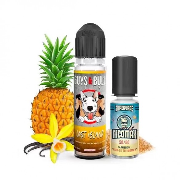 Lost island - 50ml - GUYS & BULL - LE FRENCH LIQUIDE