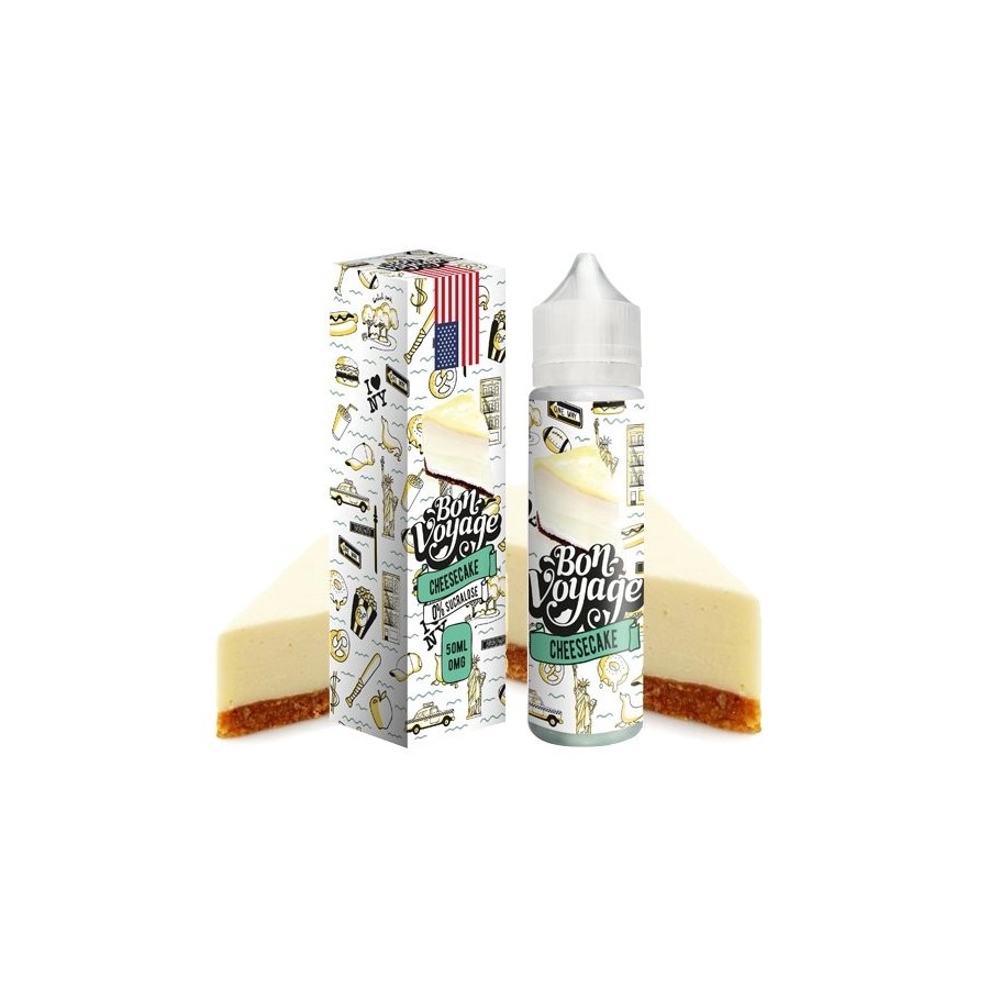 Cheesecake - 50ML - BON VOYAGE - LE COQ QUI VAPE Cheesecake - 50ML - BON VOYAGE - LE COQ QUI VAPE