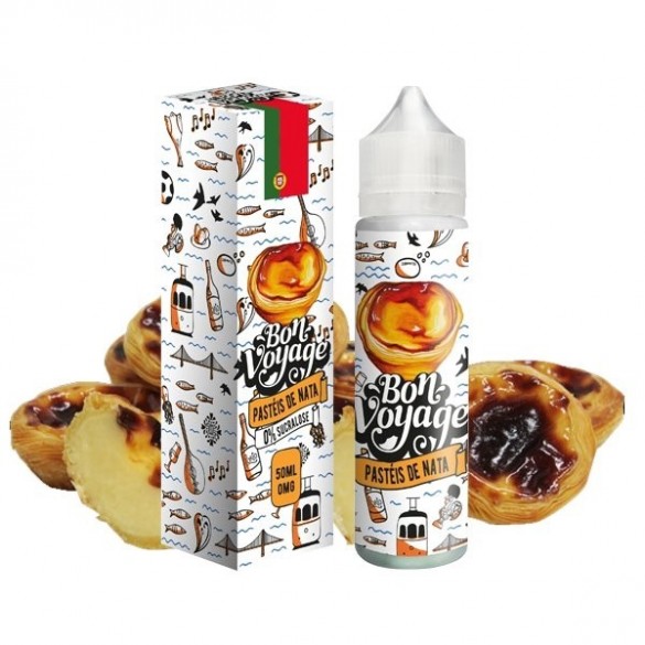 Pasteis de Nata - 50ML - BON VOYAGE - LE COQ QUI VAPE