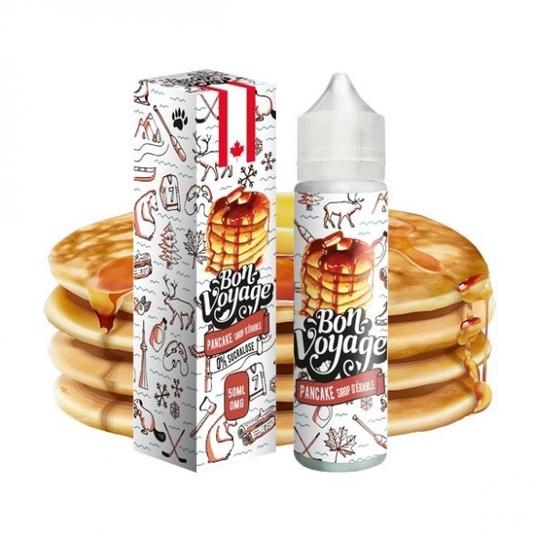 Pancake sirop d'érable - 50ML - BON VOYAGE - LE COQ QUI VAPE