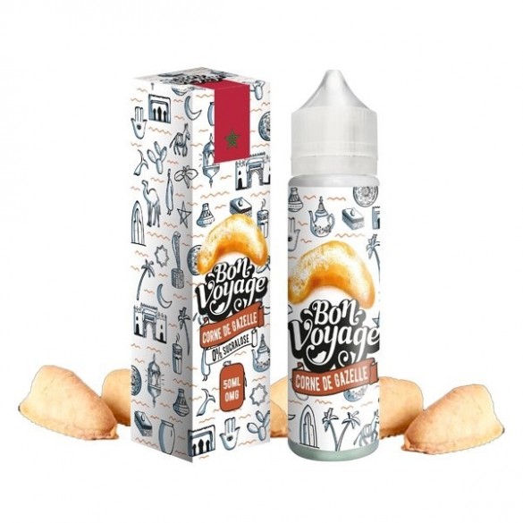 Corne de gazelle - 50ML - BON VOYAGE - LE COQ QUI VAPE