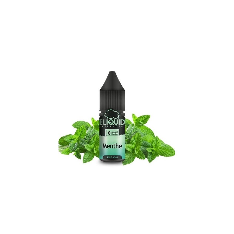 Menthe 10ml - ELIQUID FRANCE (Lot de 5) Menthe 10ml - ELIQUID FRANCE (Lot de 5)