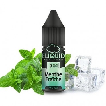 Menthe fraîche 10ml - ELIQUID FRANCE (Lot de 5)