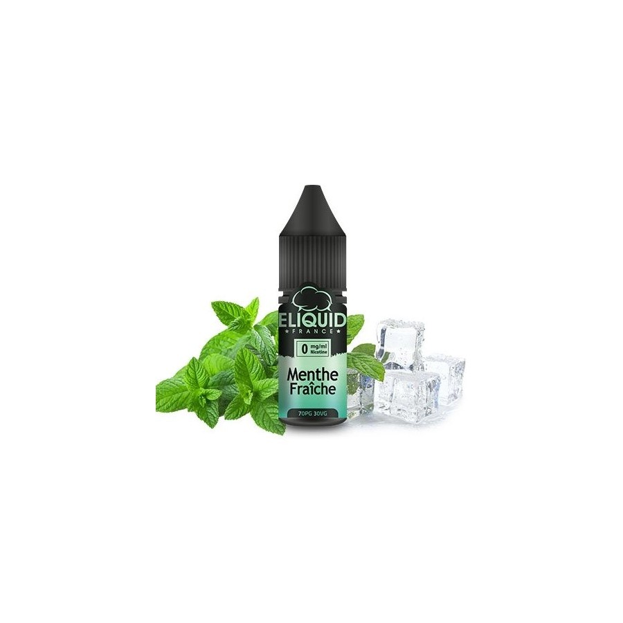 Menthe fraîche 10ml - ELIQUID FRANCE (Lot de 5)