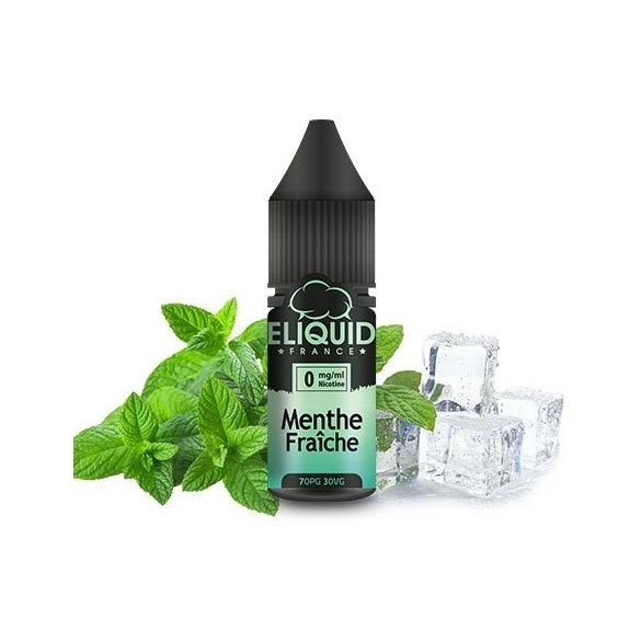 Menthe fraîche 10ml - ELIQUID FRANCE (Lot de 5)