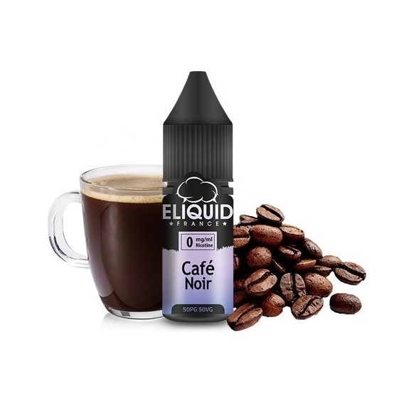 Café noir 10ml - ELIQUID FRANCE