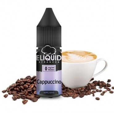 Cappuccino 10ml - ELIQUID FRANCE (Lot de 5)