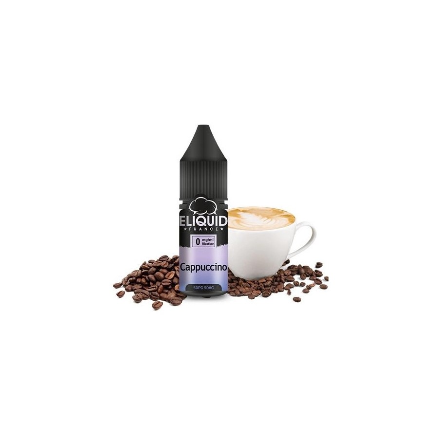 Cappuccino 10ml - ELIQUID FRANCE (Lot de 5)
