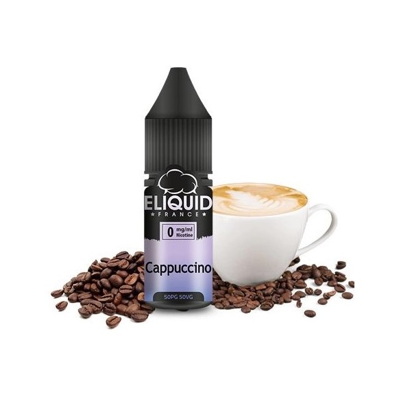 Cappuccino 10ml - ELIQUID FRANCE (Lot de 5)