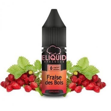Fraise des bois 10ml - ELIQUID FRANCE (Lot de 5)