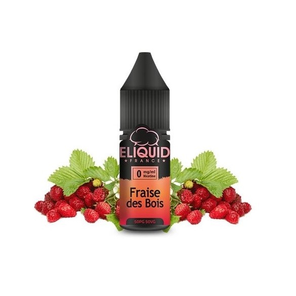 Fraise des bois 10ml - ELIQUID FRANCE (Lot de 5)