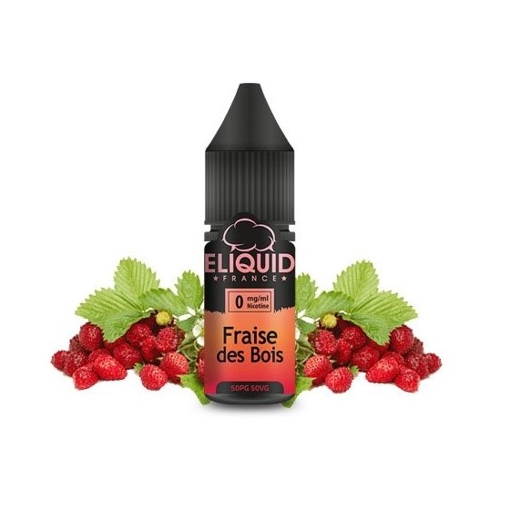 Fraise des bois 10ml - ELIQUID FRANCE (Lot de 5)