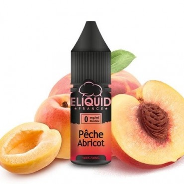 Pêche abricot 10ml - ELIQUID FRANCE (Lot de 5)