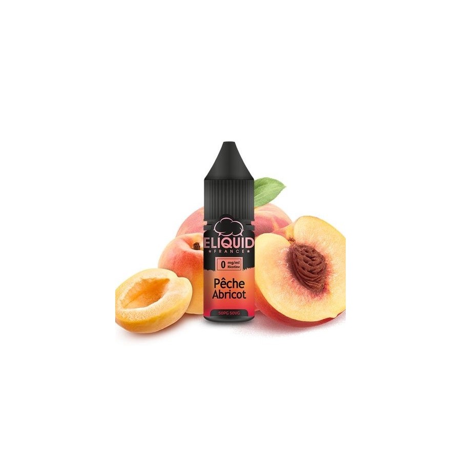 Pêche abricot 10ml - ELIQUID FRANCE (Lot de 5) Pêche abricot 10ml - ELIQUID FRANCE (Lot de 5)