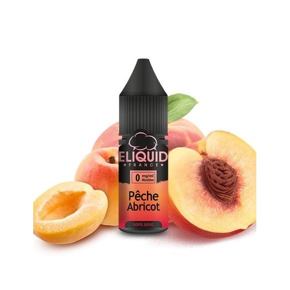 Pêche abricot 10ml - ELIQUID FRANCE (Lot de 5)