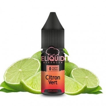 Citron vert 10ml - ELIQUID FRANCE (Lot de 5)