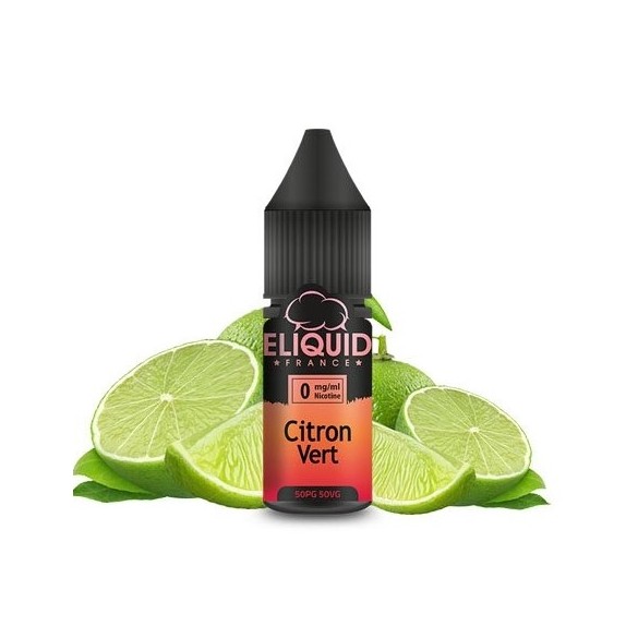Citron vert 10ml - ELIQUID FRANCE (Lot de 5)