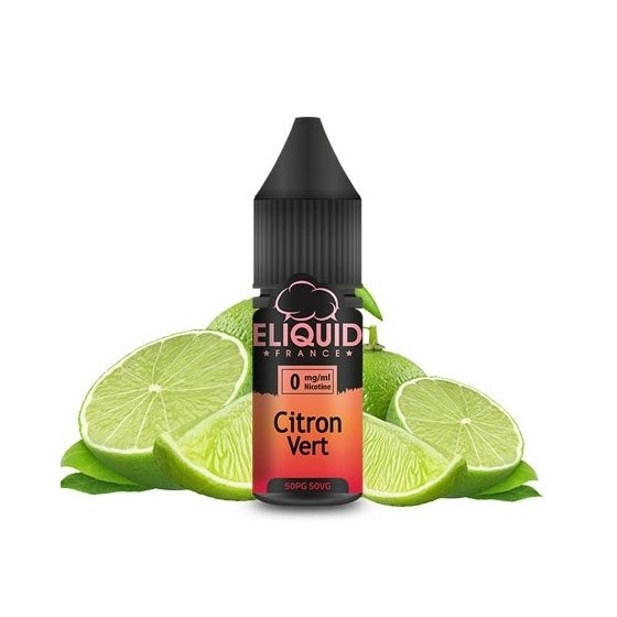 Citron vert 10ml - ELIQUID FRANCE (Lot de 5)