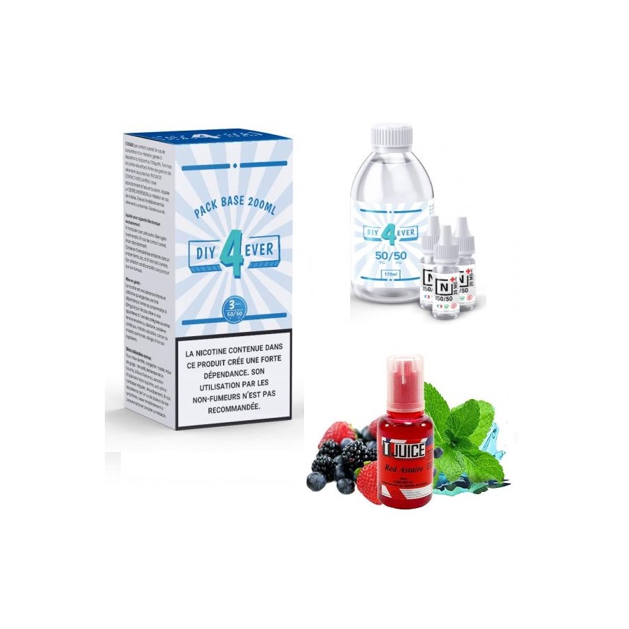 KIT DE PREPARATION 230 ML RED ASTAIRE 50/50 KIT DE PREPARATION 230 ML RED ASTAIRE 50/50