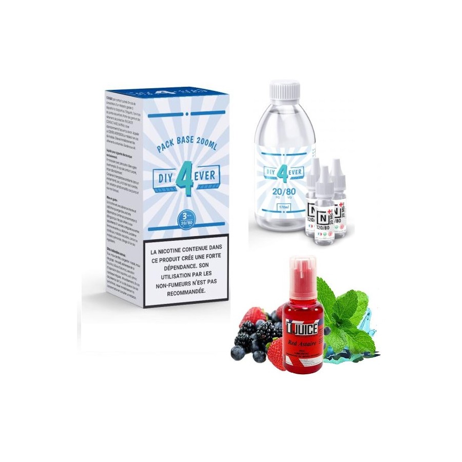 KIT DE PREPARATION POUR 230 ML RED ASTAIRE 20/80 KIT DE PREPARATION POUR 230 ML RED ASTAIRE 20/80