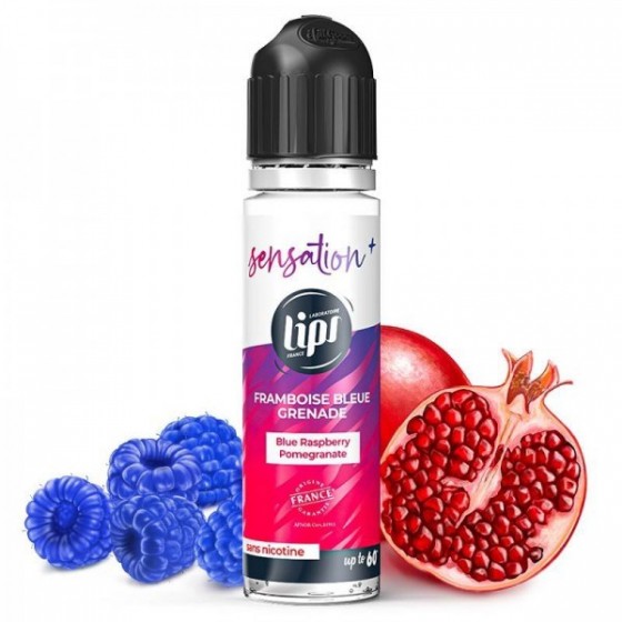 Framboise bleue grenade - 50ml - SENSATION + - LE FRENCH LIQUIDE