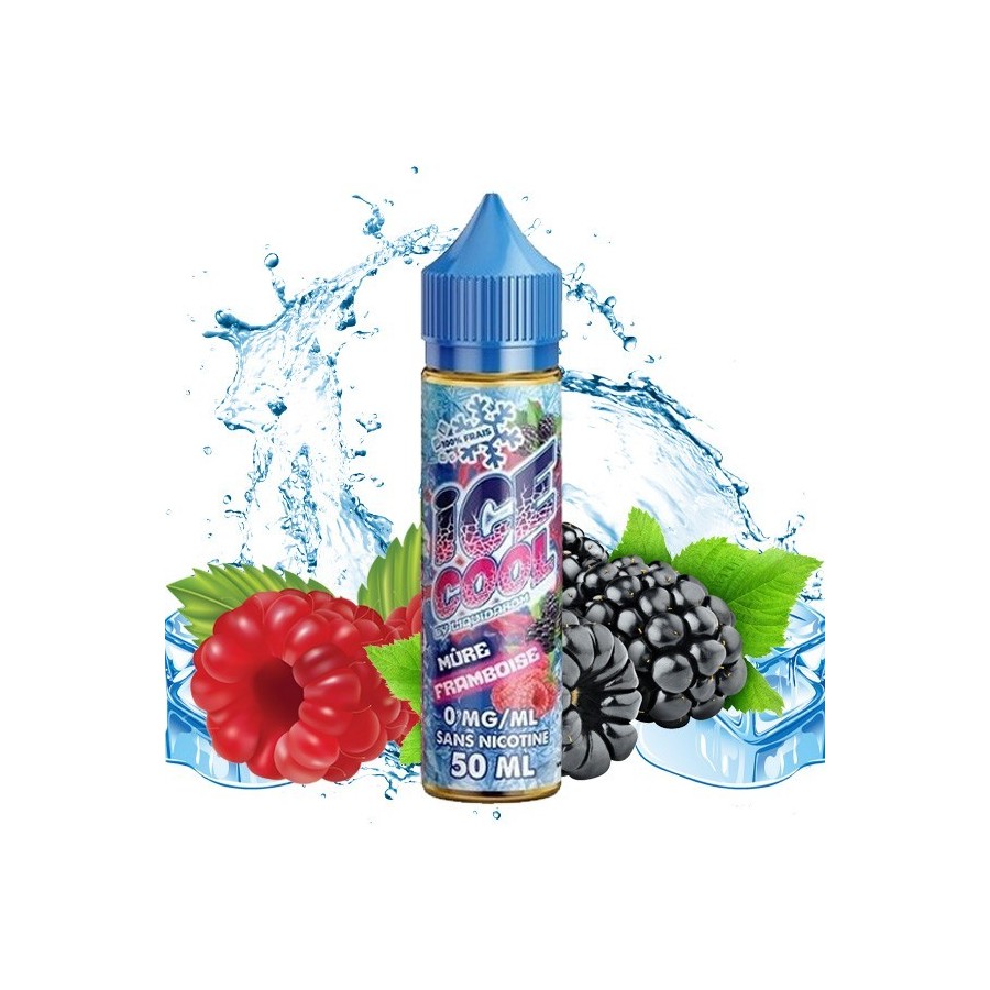 Mûres framboises - 50ml - ICE COOL