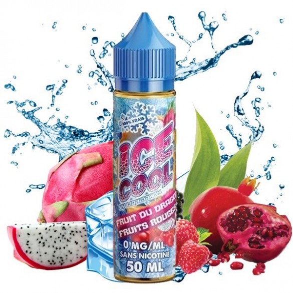 Fruit du dragon - Fruits rouges - 50ml - ICE COOL