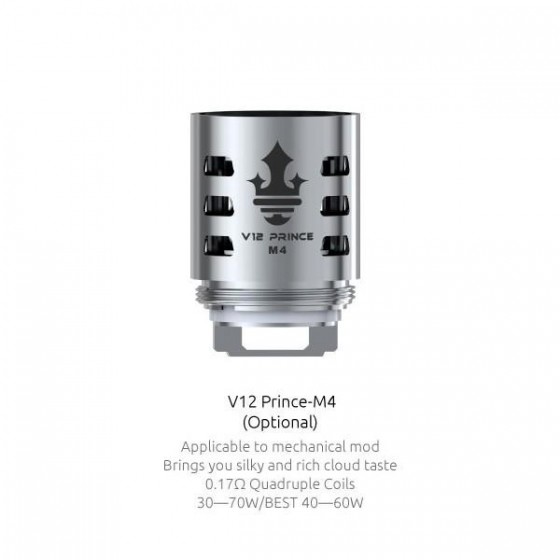 RESISTANCE TFV12 PRINCE M4 SMOK (PACK DE 3)
