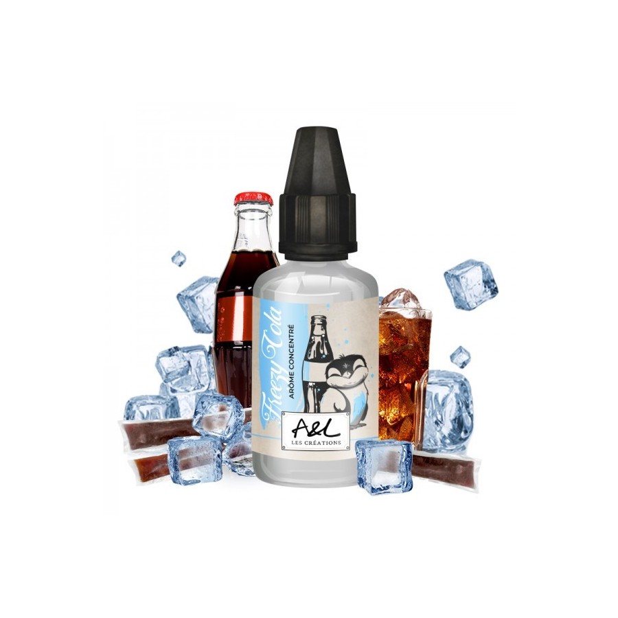 CONCENTRE FREEZY COLA 30 ML "LES CREATIONS" AROMES ET LIQUIDES CONCENTRE FREEZY COLA 30 ML "LES CREATIONS" AROMES ET LIQUIDES