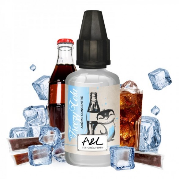 CONCENTRE FREEZY COLA 30 ML "LES CREATIONS" AROMES ET LIQUIDES