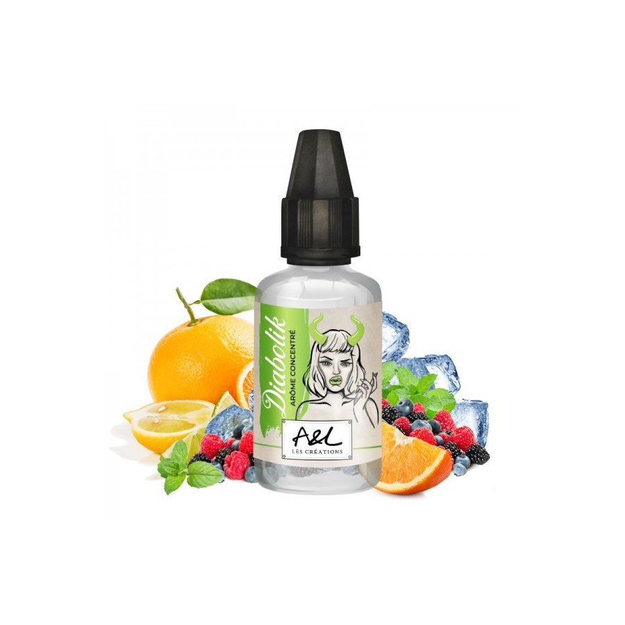 CONCENTRE DIABOLIK 30 ML "LES CREATIONS" AROMES ET LIQUIDES CONCENTRE DIABOLIK 30 ML "LES CREATIONS" AROMES ET LIQUIDES