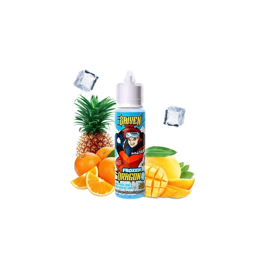 Frozen Dragon - 50ml - Saiyen Vapors - SWOKE Frozen Dragon - 50ml - Saiyen Vapors - SWOKE
