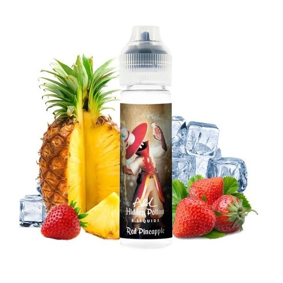 Red pineapple - 50ml - Hidden potion - Arôme et Liquide