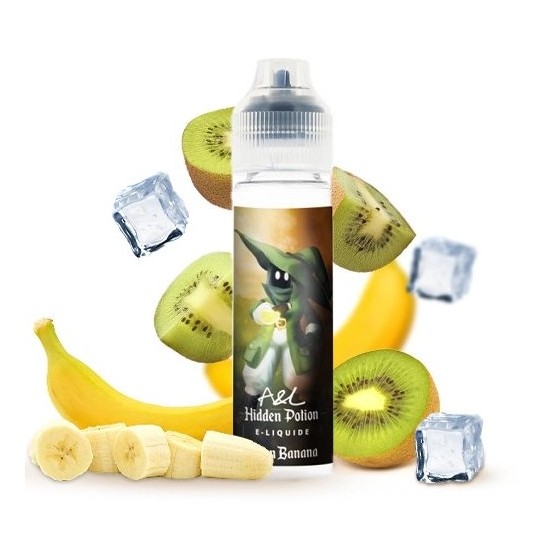 Green banana - 50ml - Hidden potion - Arôme et Liquide