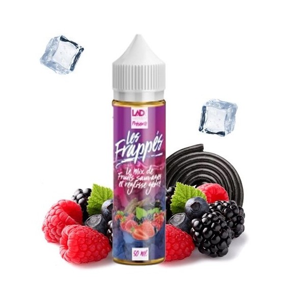 Le Mix fruits sauvages & réglisse givré - 50ML - Les frappés - LIQUIDAROM