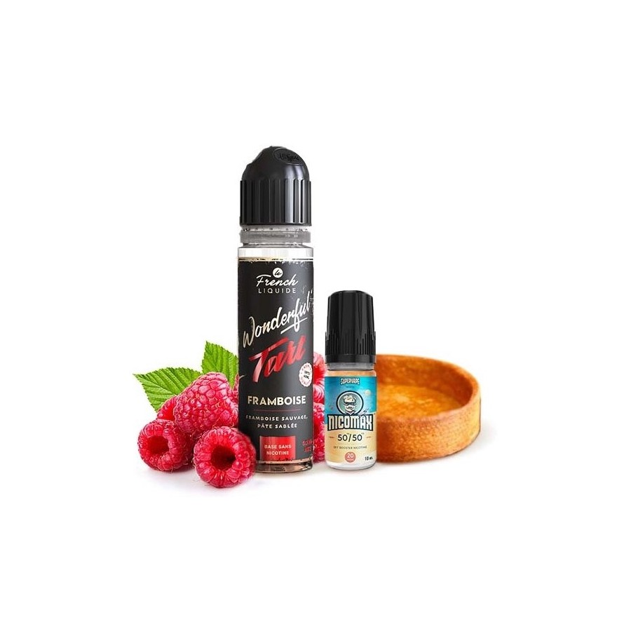 Wonderful Tart framboise - 50ml - LE FRENCH LIQUIDE Wonderful Tart framboise - 50ml - LE FRENCH LIQUIDE