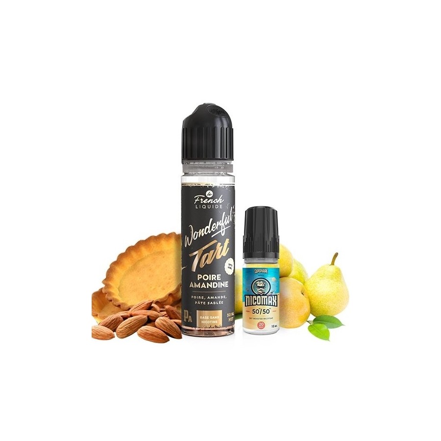 Wonderful Tart poire amandine - 50ml - LE FRENCH LIQUIDE Wonderful Tart poire amandine - 50ml - LE FRENCH LIQUIDE