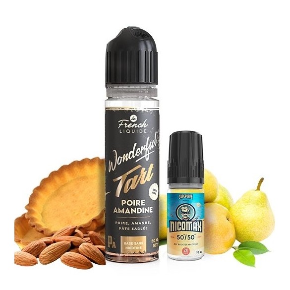 Wonderful Tart poire amandine - 50ml - LE FRENCH LIQUIDE