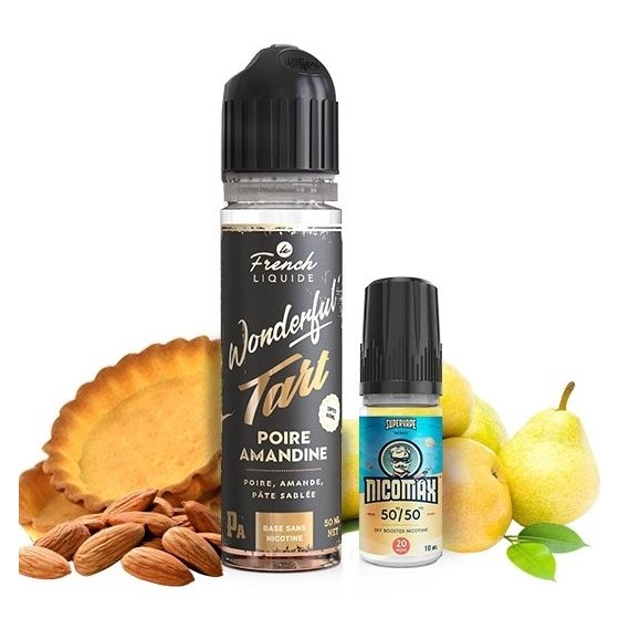Wonderful Tart poire amandine - 50ml - LE FRENCH LIQUIDE
