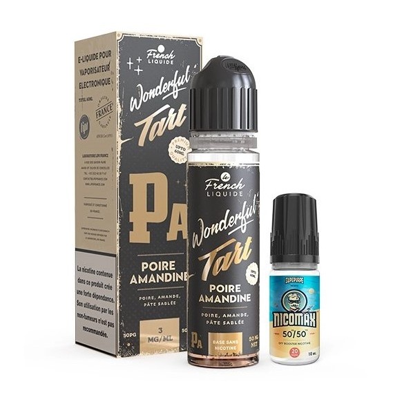Wonderful Tart poire amandine - 50ml - LE FRENCH LIQUIDE