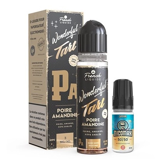 Wonderful Tart poire amandine - 50ml - LE FRENCH LIQUIDE
