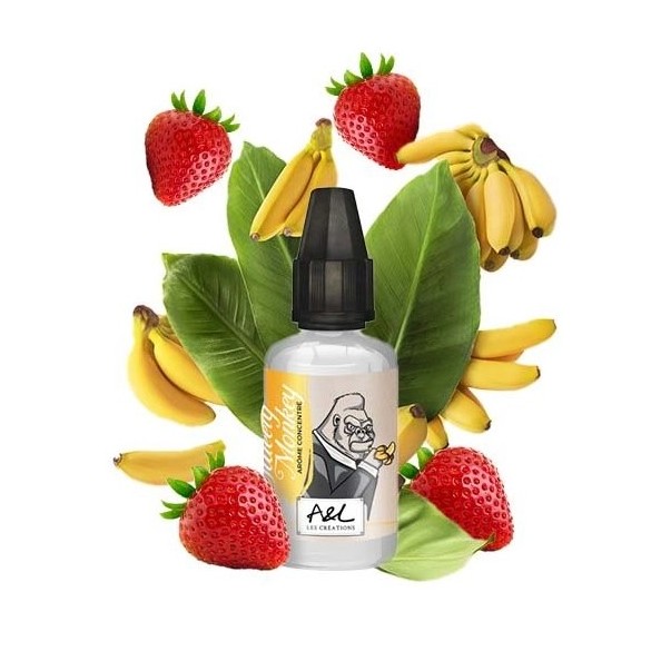 CONCENTRE SWEETY MONKEY 30 ML "LES CREATIONS" AROMES ET LIQUIDES