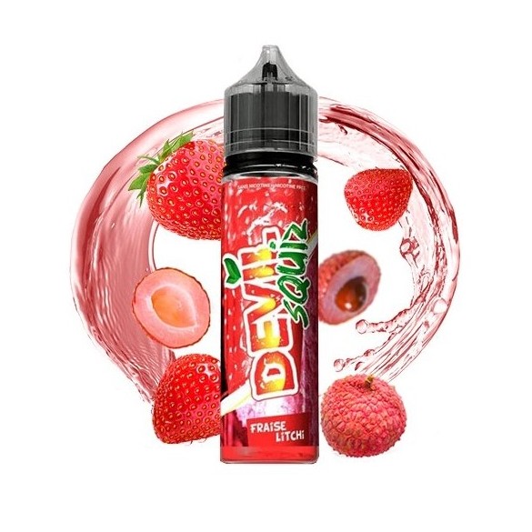 FRAISE LITCHI - 50ml - DEVIL SQUIZ