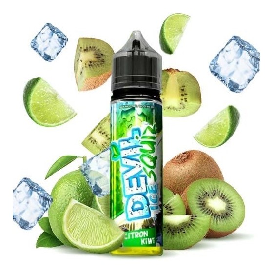 CITRON VERT KIWI ICE - 50ml - DEVIL SQUIZ
