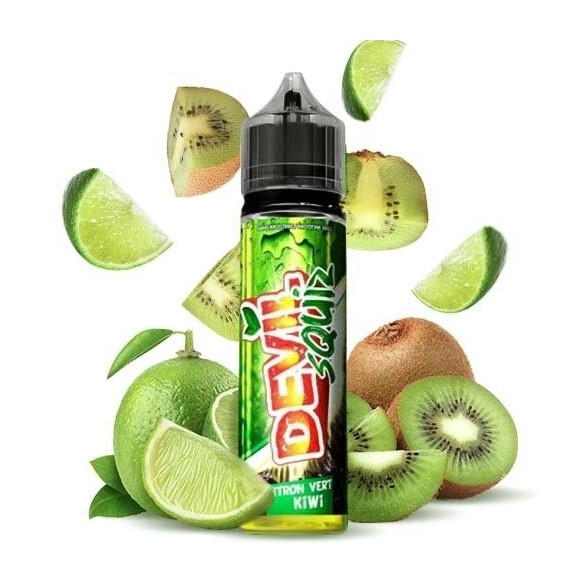 CITRON VERT KIWI - 50ml - DEVIL SQUIZ