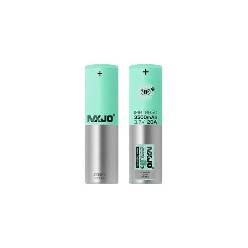 ACCU 18650 3500 mAh 20A FLAT MXJO ACCU 18650 3500 mAh 20A FLAT MXJO