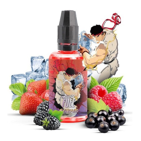 Seiryuto de Fruity Fuel: mélange de fraises, mûres, framboises, cassis.