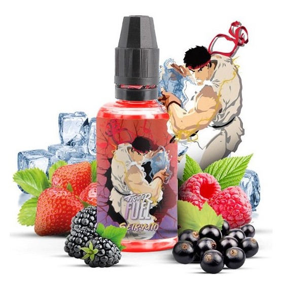 Seiryuto de Fruity Fuel: mélange de fraises, mûres, framboises, cassis.